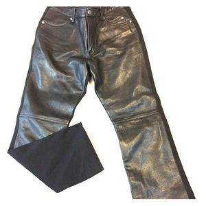 Harley Davidson Leather Riding pants! Like new!